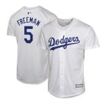 Outerstuff Freddie Freeman Los Angeles Dodgers Youth Home Player Jersey, White, 8-20 (US, Numeric, 18, 20, Regular, Freddie Freeman Los Angeles Dodgers White)