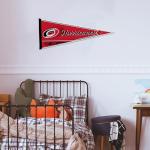 Rico Industries NHL Hockey Carolina Hurricanes Classic 12" x 30" Felt Wall Décor Pennant - Great for Home/Bed Room/Man Cave Décor