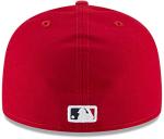 New Era MLB 59FIFTY Team Color Authentic Collection Fitted On Field Game Cap Hat (7 3/4, Los Angeles Angels)