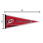 Rico Industries NHL Hockey Carolina Hurricanes Classic 12" x 30" Felt Wall Décor Pennant - Great for Home/Bed Room/Man Cave Décor