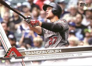 2017 Topps Series 2 #470 Brandon Drury Arizona Diamondbacks Baseball Card