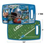 YouTheFan NFL Detroit Lions Retro Series Cutting Board