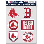 Boston Red Sox Multi Use 6 Fan Pack