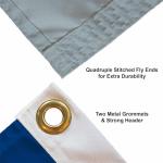 Los Angeles Dodgers 9 Time World Champions Series 3x5 Flag