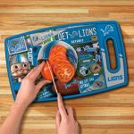 YouTheFan NFL Detroit Lions Retro Series Cutting Board