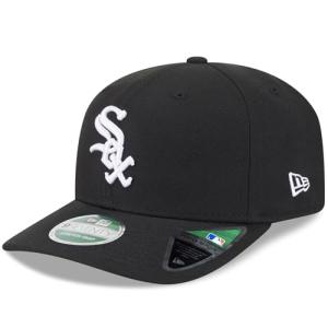 New Era Unisex-Adult MLB Player Replica 9SEVENTY Baseball Team Color Stretch Adjustable Snapback Hat One Size Fits All - Chicago White Sox - Black