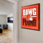 YouTheFan NFL Cleveland Browns Slogan Series 3D Wall Art