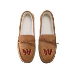 FOCO Washington Commanders NFL Mens Moccasin Slippers - L