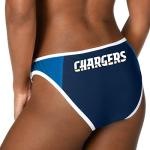 FOCO NFL Los Angeles Chargers Womens Team Logo Swim Suit Bikiniteam Logo Swim Suit Bikini, Bottom, Large