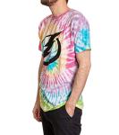 Calhoun NHL Surf & Skate Mens Rainbow Tie Dye T-Shirt – The Sunset Collection (Tampa Bay Lightning, Medium, m)