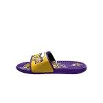 FOCO Minnesota Vikings NFL Mens Colorblock Big Logo Gel Slides - XL