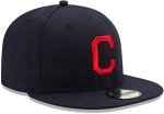 New Era MLB 59FIFTY Team Color Authentic Collection Fitted On Field Game Cap Hat (7 3/4, Cleveland Guardians)