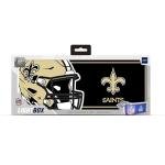 SOAR NFL LED Ambience Light Box: Elevate Your Space with Officially Licensed Wall Décor, New Orleans Saints