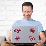 Rico Industries NFL Chicago Bears Die Cut 4-Piece The Quad Sticker Sheet