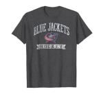 Columbus Blue Jackets Vintage Hockey Dark Heather Licensed T-Shirt