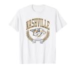 Nashville Predators Vintage Victory White Licensed T-Shirt