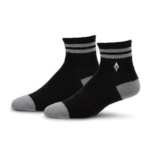 For Bare Feet WNBA LAS VEGAS ACES Cozy Two Stripe Quarter Sock Team Color OSFM