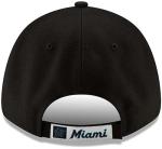 New Era MLB The League Youth 9FORTY Team Color Primary Logo Adjustable Hat Cap One Size Fits All - Miami Marlins Black
