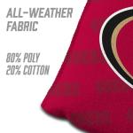 YouTheFan Officially-Licensed NFL San Francisco 49ers Set of 4 Cornhole Bags - All Weather Regulation 6” x 6” Size - 16oz Weight - Designed in USA