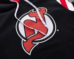 Calhoun NHL Surf & Skate Mens Varsity Retro Style Pullover Hoodie – The Coastal Collection (Medium, New Jersey Devils)