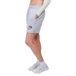 Ultra Game WNBA Official Womens Super Soft Full Court Basketball Shorts, Phoenix Mercury, Heather Gray, Small