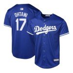 Shohei Ohtani Los Angeles Dodgers MLB Kids Youth 8-20 Blue Alternate Player Jersey (US, Numeric, 14, 16, Regular, Shohei Ohtani Los Angeles Dodgers Blue)
