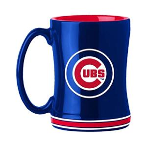 Logo Brands 506-C14RM: Chicago Cubs 14oz Relief Mug