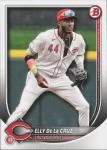 2025 BOWMAN #44 ELLY DE LA CRUZ CINCINNATI REDS BASEBALL OFFICIAL TRADING CARD OF MLB