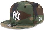 New Era Unisex-Adult MLB 9Fifty Camo Primary Logo Adjustable Snapback Hat Cap One Size Fits All - New York Yankees Camo Green