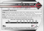 2025 BOWMAN #44 ELLY DE LA CRUZ CINCINNATI REDS BASEBALL OFFICIAL TRADING CARD OF MLB