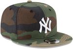 New Era Unisex-Adult MLB 9Fifty Camo Primary Logo Adjustable Snapback Hat Cap One Size Fits All - New York Yankees Camo Green