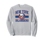 New York Islanders Stripe Gray Officially Licensed Sweatshirt