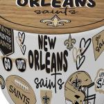 Proformance Home NFL New Orleans Saints Loco Fan 16oz Ceramic Candle