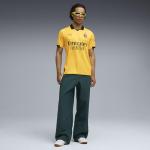 PUMA Men's A.C. Milan Jersey Replica, Sunny Yellow-Dark Myrtle AH25, Large ACM 3Rd Jersey Replica