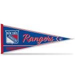 Rico Industries NHL Hockey New York Rangers Classic 12" x 30" Felt Wall Décor Pennant - Great for Home/Bed Room/Man Cave Décor