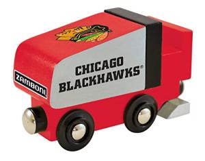 MasterPieces NHL Chicago Blackhawks Toy Train - Premium Quality, Educational, and Fun Activity for Kids and Families - Great Gift Idea for Holidays, Birthdays, and Everyday Playtime