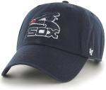 47 MLB Alternate Cooperstown Primary Logo Clean Up Adjustable Hat Cap, Adult One Size - Chicago White Sox - Navy