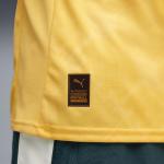 PUMA Men's A.C. Milan Jersey Replica, Sunny Yellow-Dark Myrtle AH25, Large ACM 3Rd Jersey Replica