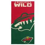 Northwest NHL Minnesota Wild Microfiber Beach Towel, 30 x 60 Inches – Quick Dry, Sand Resistant, Lightweight, Highly Absorbent, Incisor Design