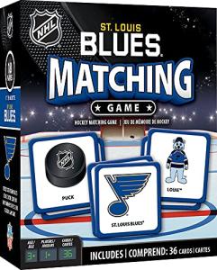 MasterPieces Officially Licensed NHL St. Louis Blues Picture Matching Card Game for Kids and Families