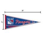 Rico Industries NHL Hockey New York Rangers Classic 12" x 30" Felt Wall Décor Pennant - Great for Home/Bed Room/Man Cave Décor