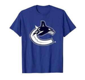 Vancouver Canucks Icon Royal Blue Officially Licensed T-Shirt