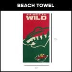 Northwest NHL Minnesota Wild Microfiber Beach Towel, 30 x 60 Inches – Quick Dry, Sand Resistant, Lightweight, Highly Absorbent, Incisor Design