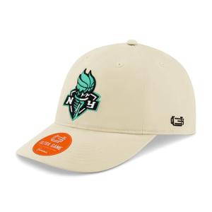 Ultra Game WNBA Official Adults Slick Baseball Cap Hat, New York Liberty, Sand, One Size