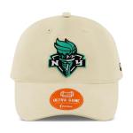Ultra Game WNBA Official Adults Slick Baseball Cap Hat, New York Liberty, Sand, One Size