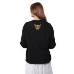 Ultra Game WNBA Official Unisex Super Soft Oversized Crewneck Sweatshirt, Golden State Valkyries, Sand, Medium