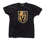 Calhoun NHL Surf & Skate Men's Garment Dyed Vintage T-Shirt (Vegas Golden Knights, Medium)
