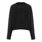 Pro Standard Womens WNBA Dallas Wings Classic Triple Black Crewneck Sweatshirt Black L