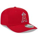 New Era Unisex-Adult MLB Player Replica 9SEVENTY Baseball Team Color Stretch Adjustable Snapback Hat One Size Fits All - Los Angeles Angels - Red