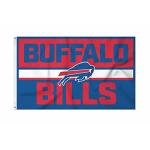 Rico Industries NFL Football Buffalo Bills Bold 3' x 5' Banner Flag Single Sided - Indoor or Outdoor - Home Décor